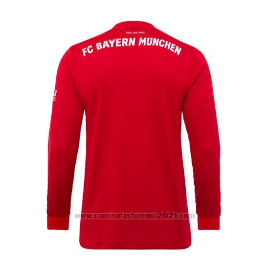 Camisola Bayern de Munique 1º Manga Comprida 2019-2020
